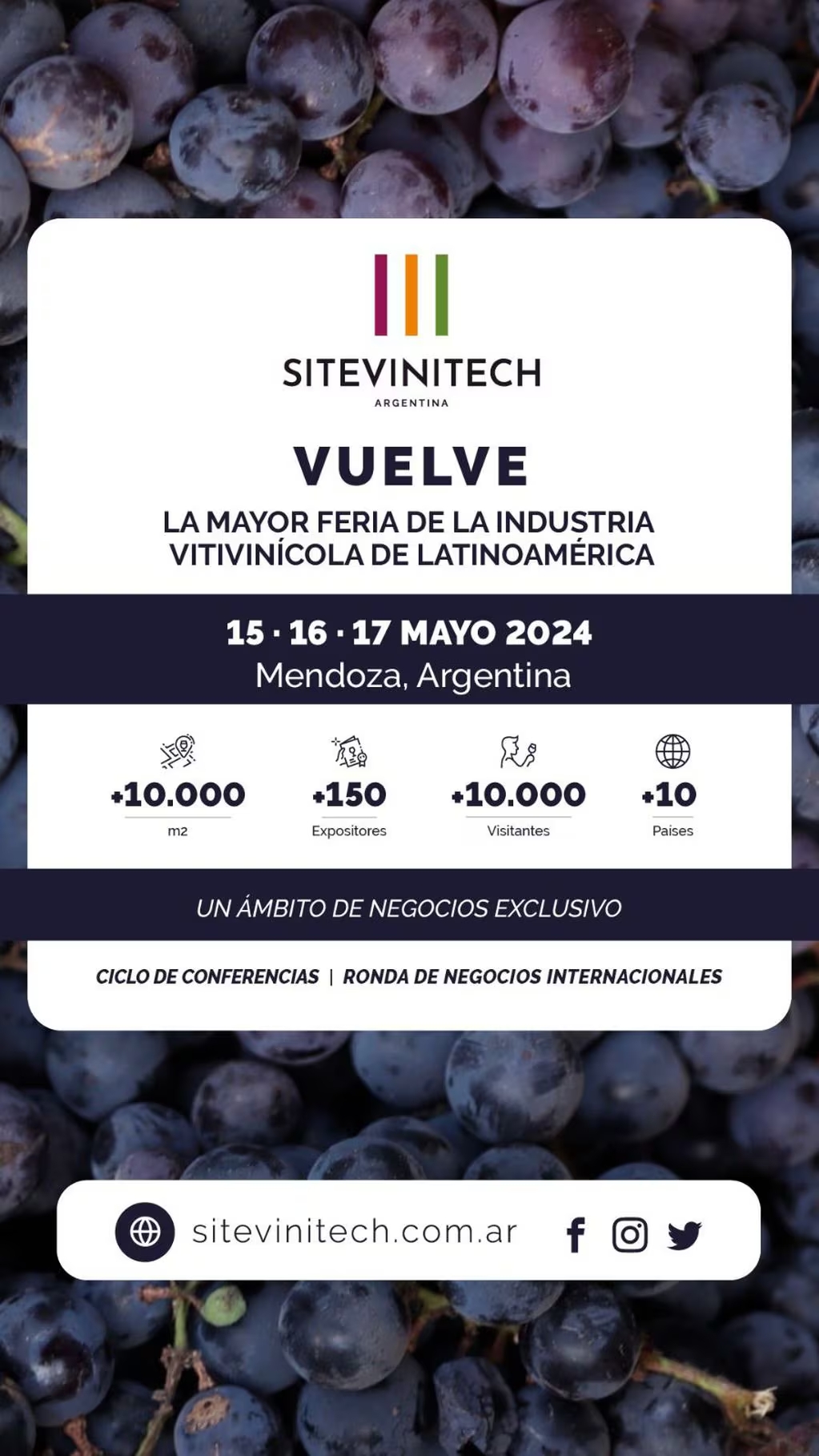 Sitevinitech 2024 | Feria de la Industria del Vino 