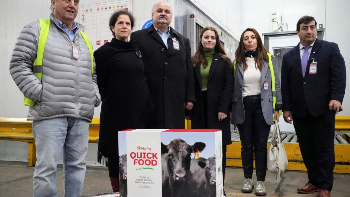 La Argentina realizó el primer embarque de carne vacuna libre de deforestación para la Unión Europea