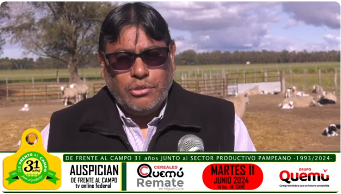 Entrevista: Marcelo Real Ortellado explica el manejo de ovinos y bovinos en la UNLPam