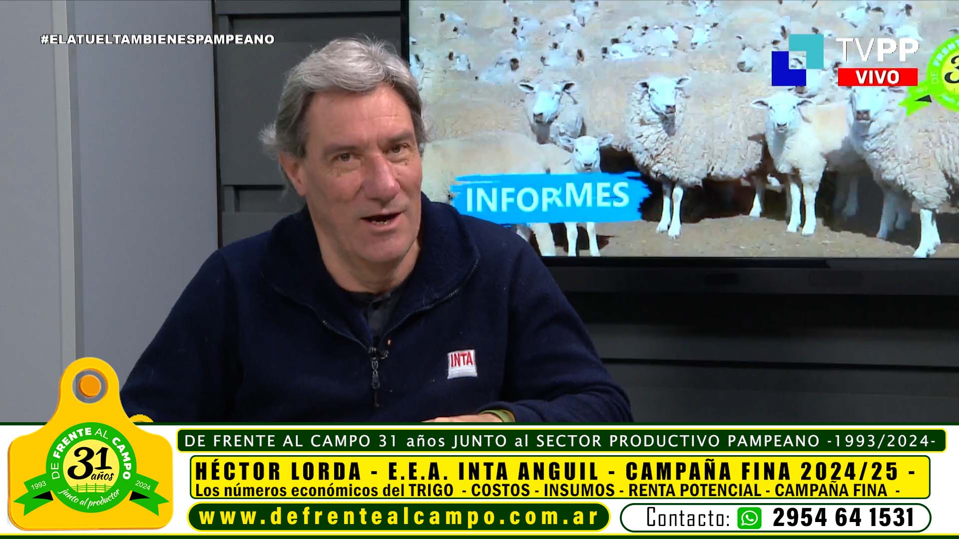 Entrevista: Héctor Lorda – Inta Anguil – Los números de la Campaña Fina 2024/2025