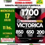 Néstor Hugo Fuentes S.A. | Victorica – La Pampa | Próximo Remate Feria el miércoles 17 de julio 2024