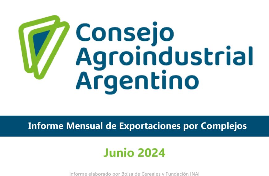 CAA: Informe mensual de Exportaciones junio 2024