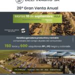 26° Gran Venta Anual de Delfinagro en Azul: genética ganadera de primera clase