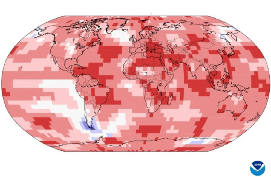 Junio-julio-agosto del 2024 fue el trimestre más cálido en 175 años a nivel global, según la NOAA