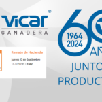 Vicar Ganadera S.A. | Toay – La Pampa | Próximo Remate Feria el jueves 12 de septiembre del 2024