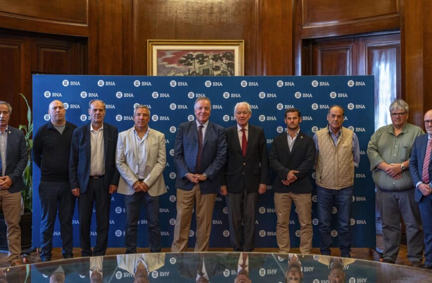 La Mesa de Enlace Pampeana se reunió con el Presidente del Banco Nación Daniel Tillard. No hay cierre de sucursales