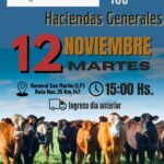 Sociedad Cooperativa Agrícola Ganadera Ltda. | General San Martín (La Pampa) | Próximo Remate Feria el martes 12 de noviembre de 2024