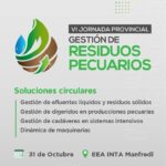 VI Jornada Provincial de Gestión de Residuos Pecuarios en INTA Manfredi