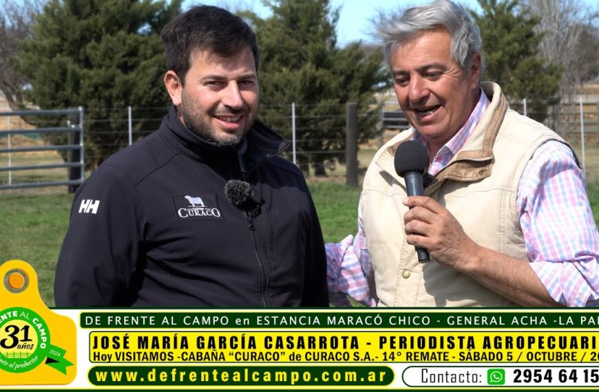 Entrevista: Luciano Trappa habla sobre el 14° Remate de Cabaña Curaco en General Acha