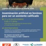 Capacitación en inseminación artificial en bovinos en General Acha