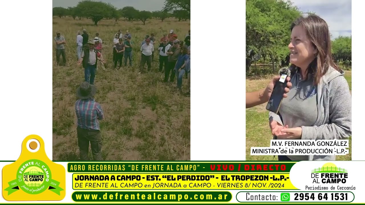 Entrevista: Fernanda González aborda ganadería y manejo sostenible en La Pampa