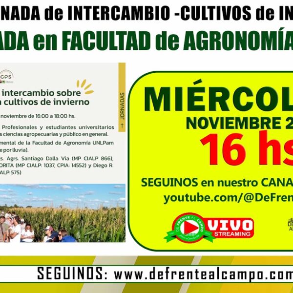 Jornada a campo en la Facultad de Agronomía: tecnología, innovación y oportunidades en la agricultura pampeana