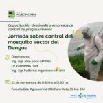 Jornada sobre control del mosquito vector del Dengue