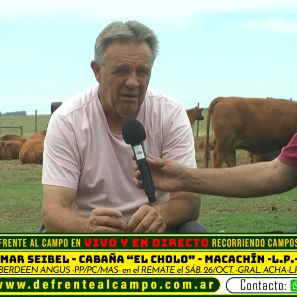 Visita a la Cabaña El Cholo en el programa “De Frente al Campo”: Un vistazo a la producción ganadera pampeana