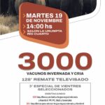 Talano | Río Cuarto | Próximo Remate Feria el martes 19 de noviembre 2024