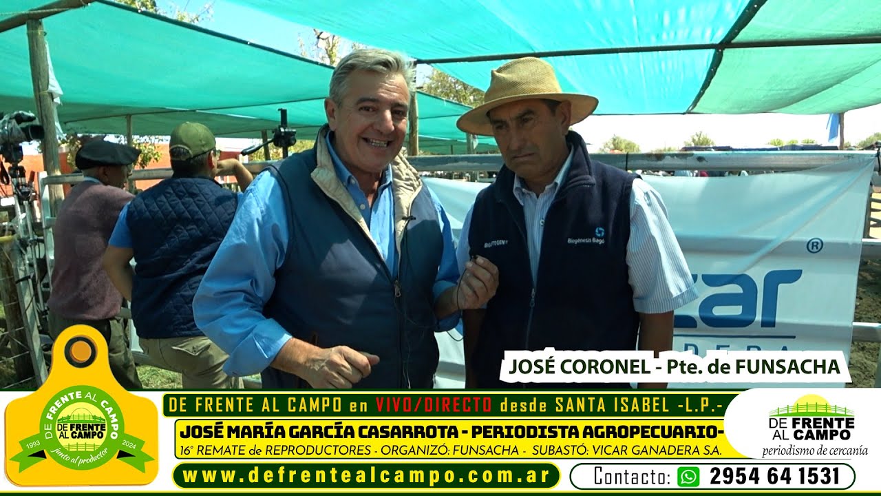 Entrevista: José Coronel y Juan Covalan destacan el impacto del 16° remate de reproductores en Santa Isabel