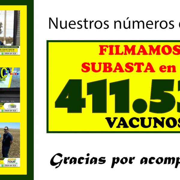 Año 2024: Los números del trabajo periodístico de DE FRENTE AL CAMPO