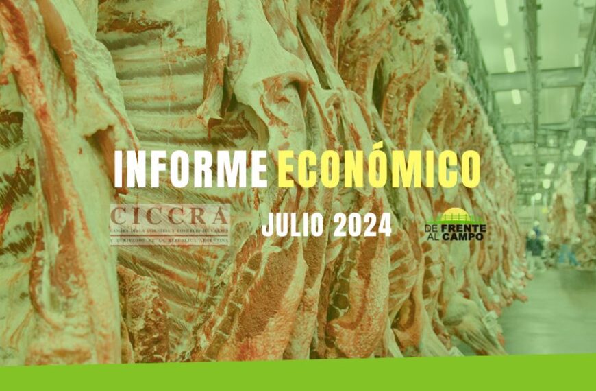 Faena vacuna en recuperación mensual, pero cae interanualmente en julio de 2024 | CICCRA (Julio 2024)