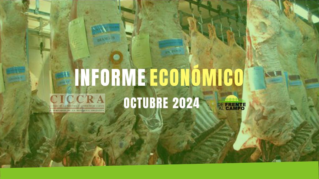 Repunte en la faena vacuna y récord de exportaciones en 2024 | CICCRA (Octubre 2024)