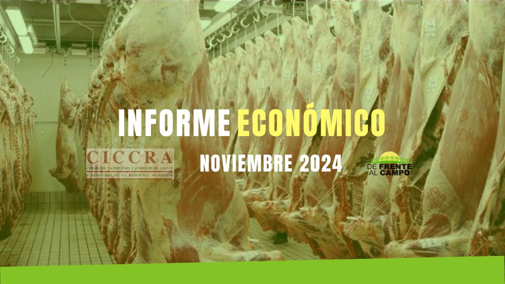 Caída en la Faena y Récord de Exportaciones: Radiografía del Sector Cárnico en 2024 | CICCRA (Noviembre 2024)