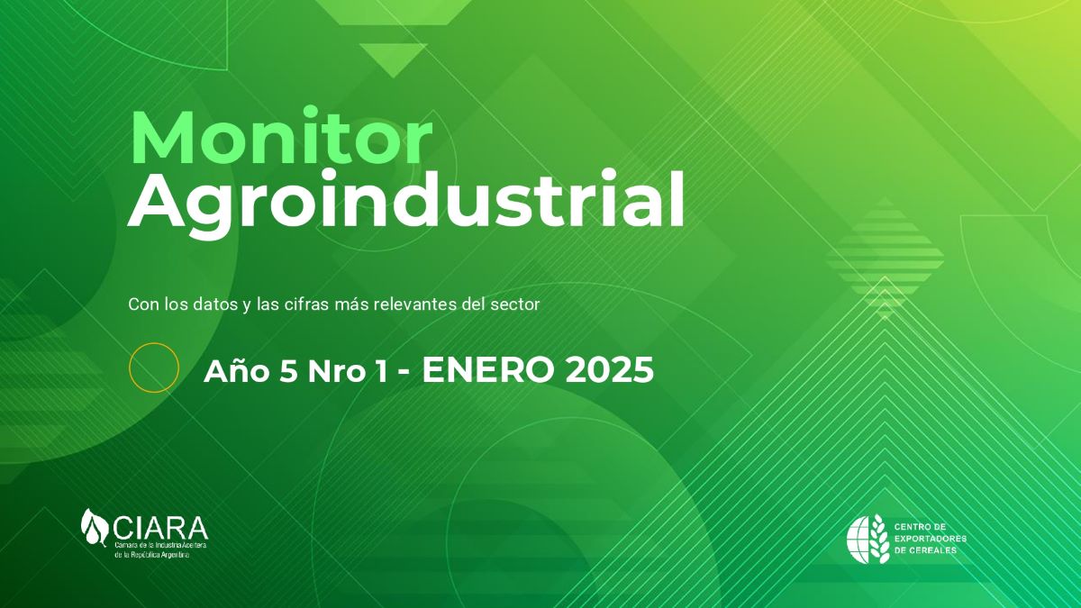 Récord en molienda de soja y aumento en exportaciones de granos – Enero 2025