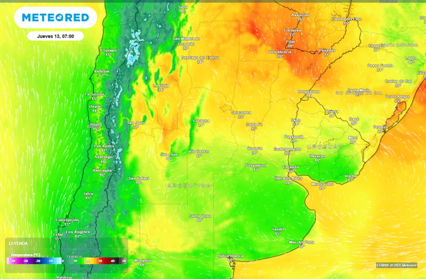 Tras el calor sofocante, llegan tormentas intensas a Argentina: pronóstico de Meteored