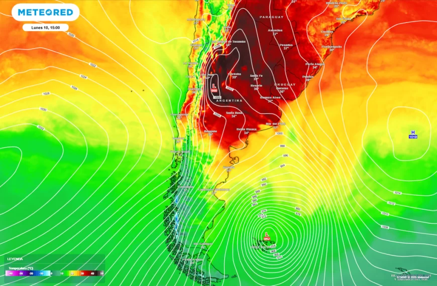 Argentina enfrenta una intensa ola de calor con temperaturas récord y tormentas en el horizonte