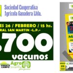 Sociedad Cooperativa Agrícola Ganadera Ltda. | General San Martín | Próximo Remate Feria el miércoles 26 febrero 2025