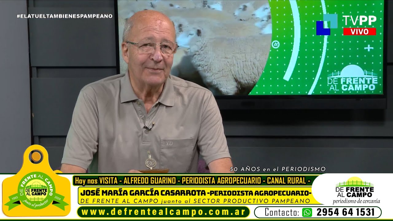 Entrevista: Alfredo Guarino y la evolución del periodismo agropecuario en Canal Rural