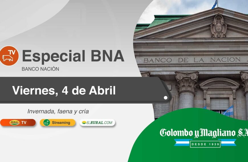 Colombo y Magliano S.A. | Banco Nación, Buenos Aires | Viernes 4 de abril de 2025