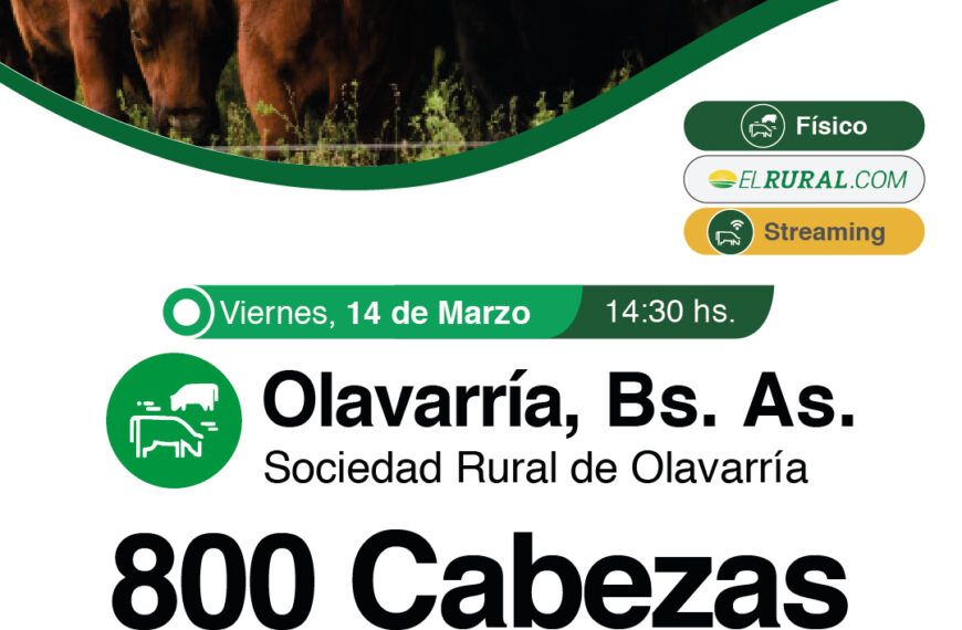 Colombo y Magliano S.A. | Sociedad Rural de Olavarría | Viernes 14 de Marzo de 2025