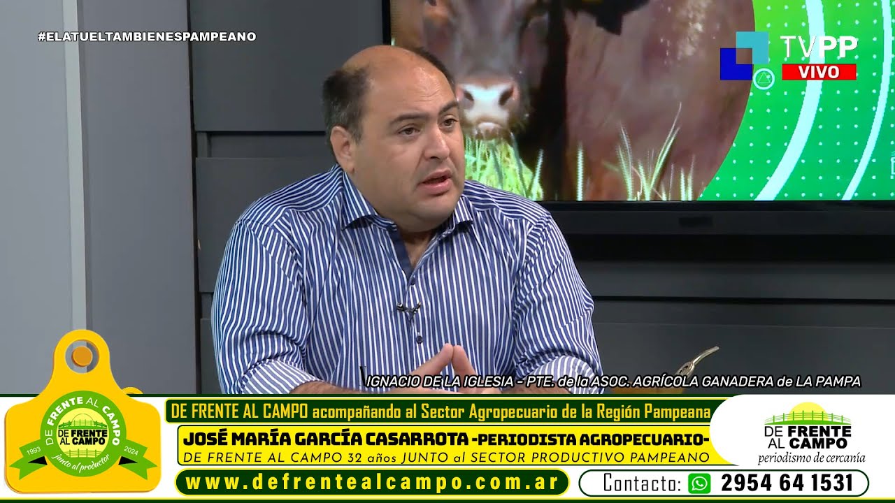 Entrevista: Ignacio De La Iglesia  «El desafío del sector agropecuario es seguir creciendo con sustentabilidad»