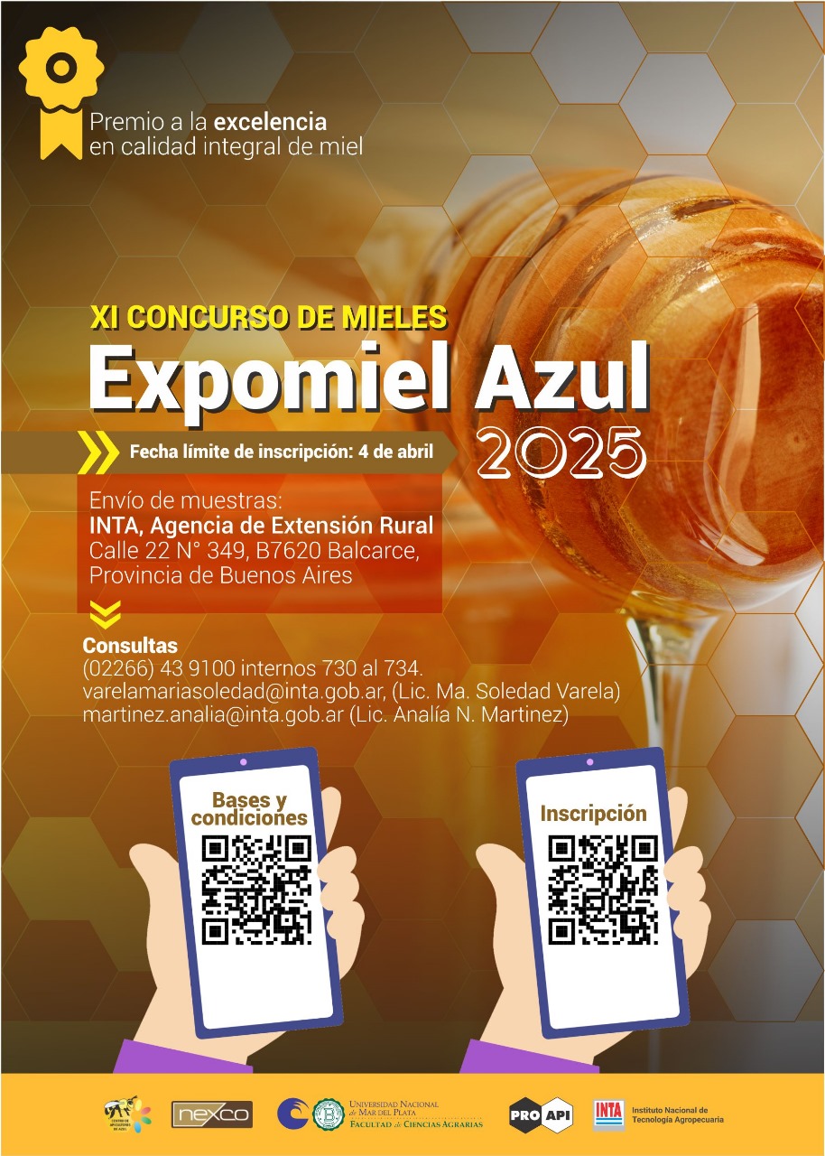 XI Concurso de Mieles en Expomiel Azul 2025