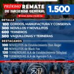 Ganadera | Gral. Acha | Próximo Remate Feria el Viernes 21 de marzo 2025