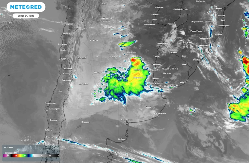 Semana de lluvias y tormentas en Argentina: alta humedad y alerta por fenómenos intensos