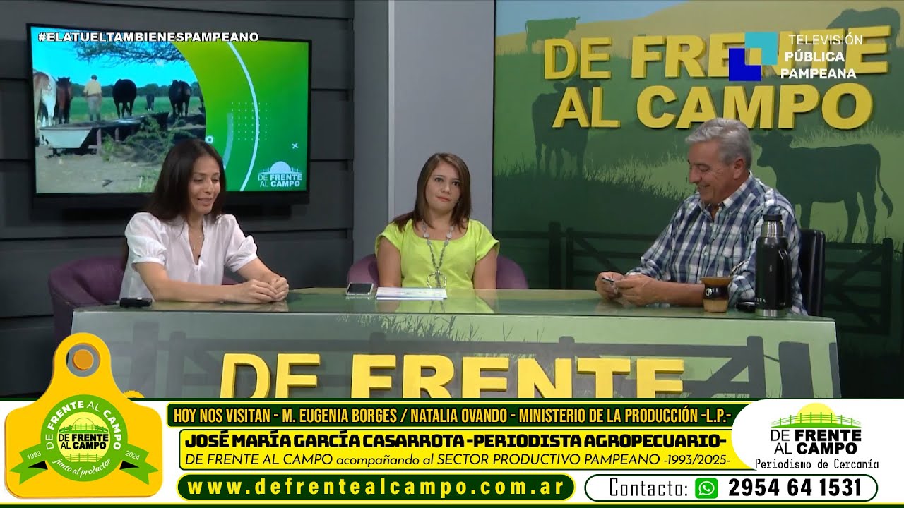 Entrevista: María Eugenia Borges y Natalia Ovando hablan sobre la producción agropecuaria en la pampa