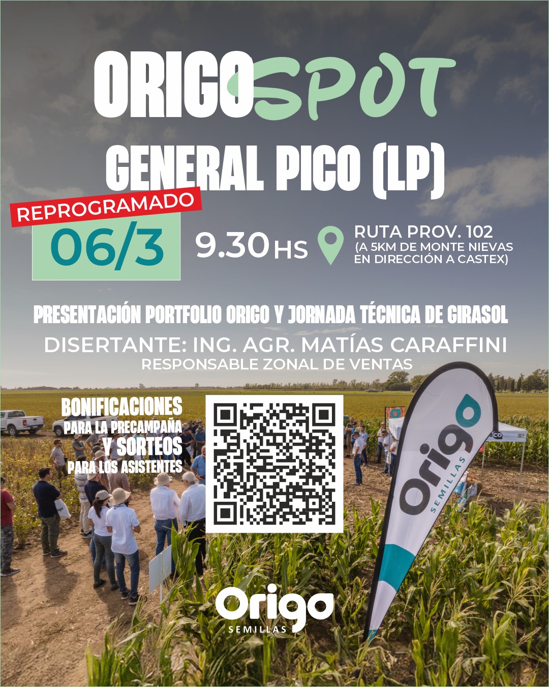 ORIGO SPOT: Jornada Técnica de Girasol en General Pico