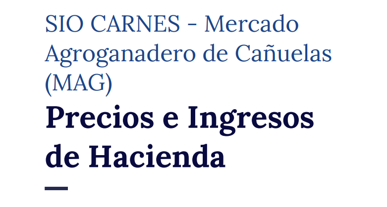 Precios de hacienda en alza y caída de ingresos en la Semana 9 de 2025