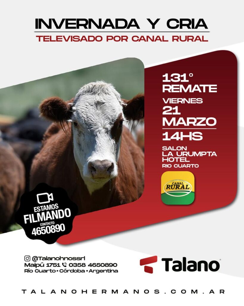 Talano Hermanos | Río Cuarto, Córdoba | 21 de marzo de 2025